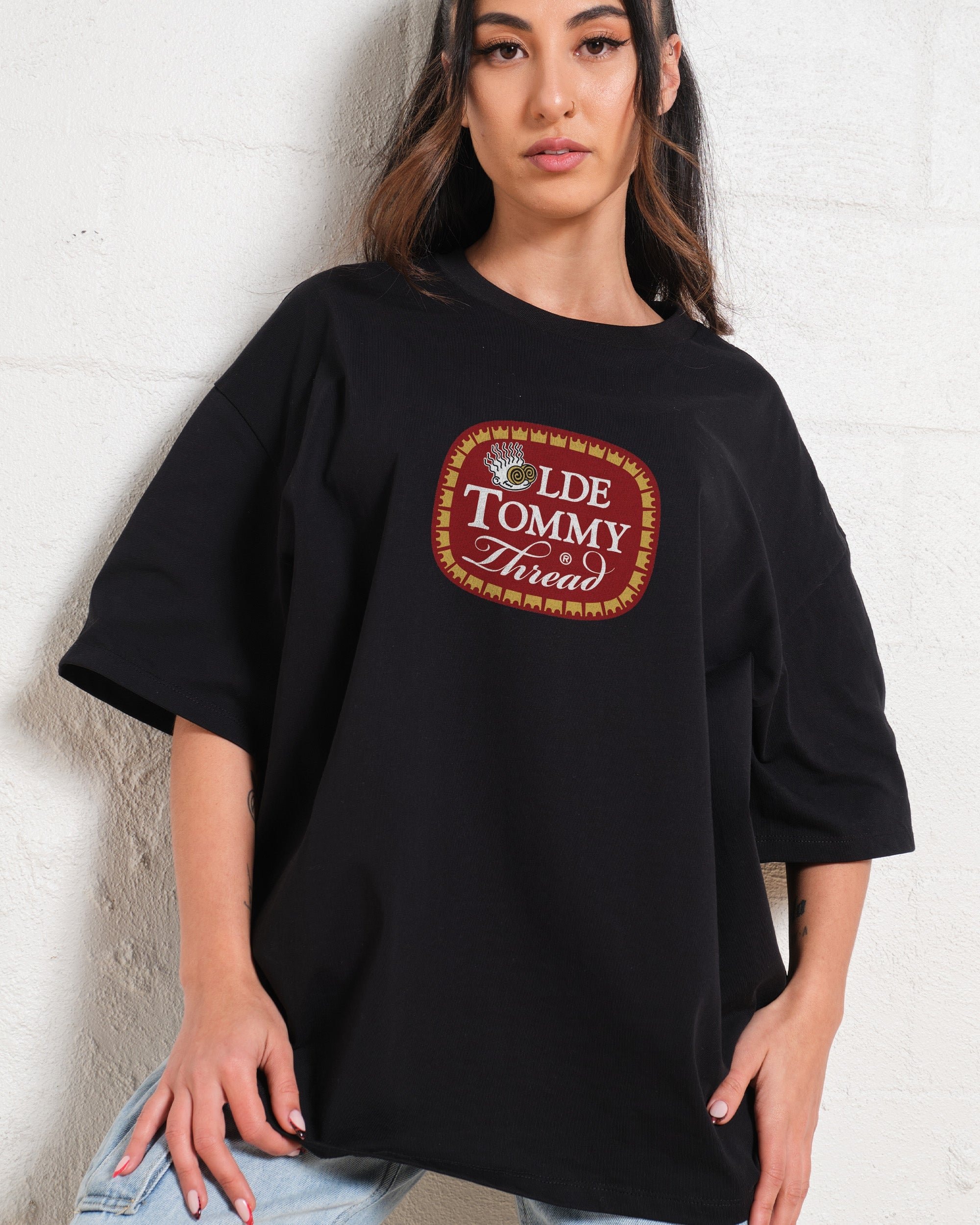 Olde Tommy Oversized Graphic Tee - Premium 100% Combed Cotton Unisex T-Shirt