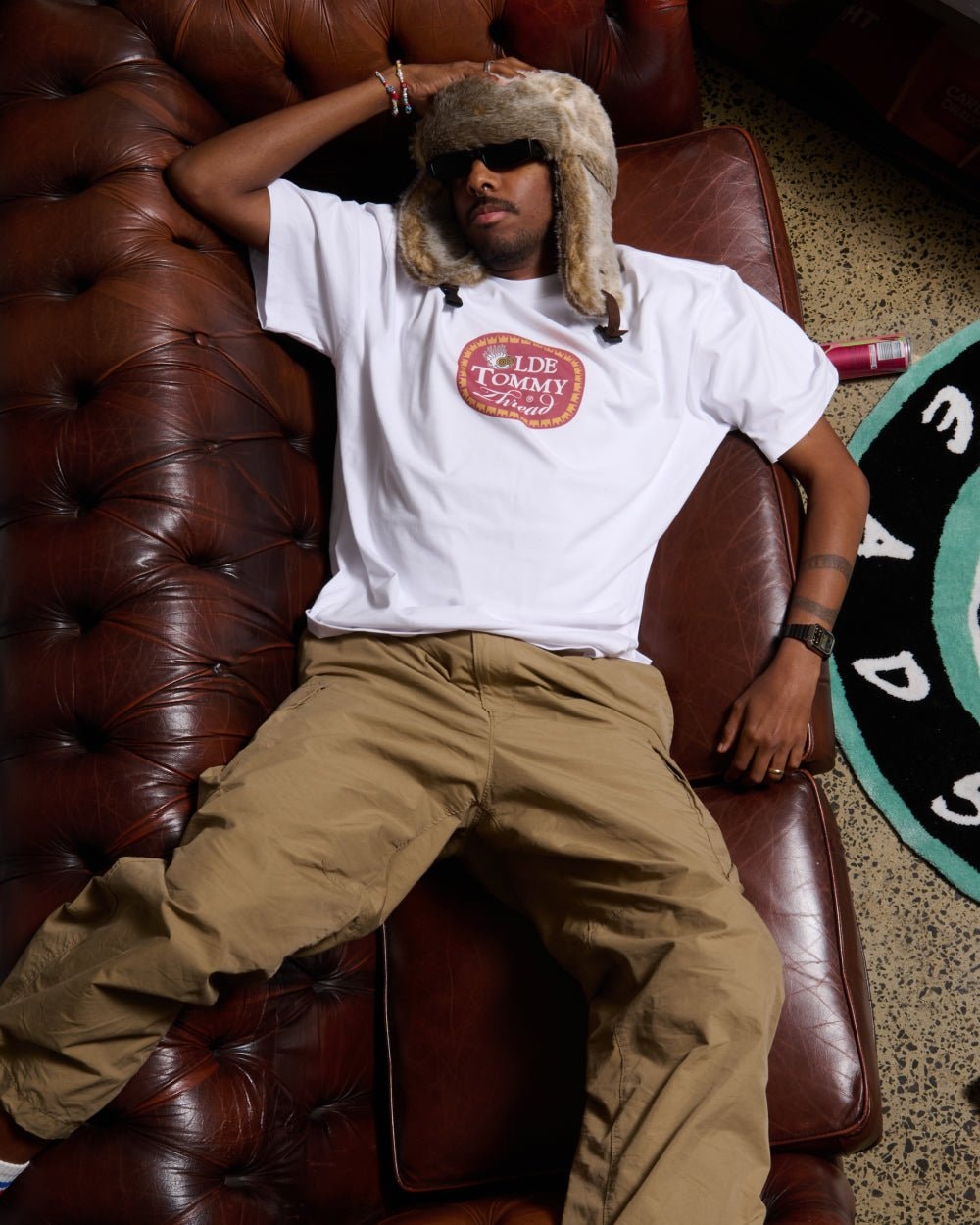 Olde Tommy Oversized Graphic Tee - Premium 100% Combed Cotton Unisex T-Shirt