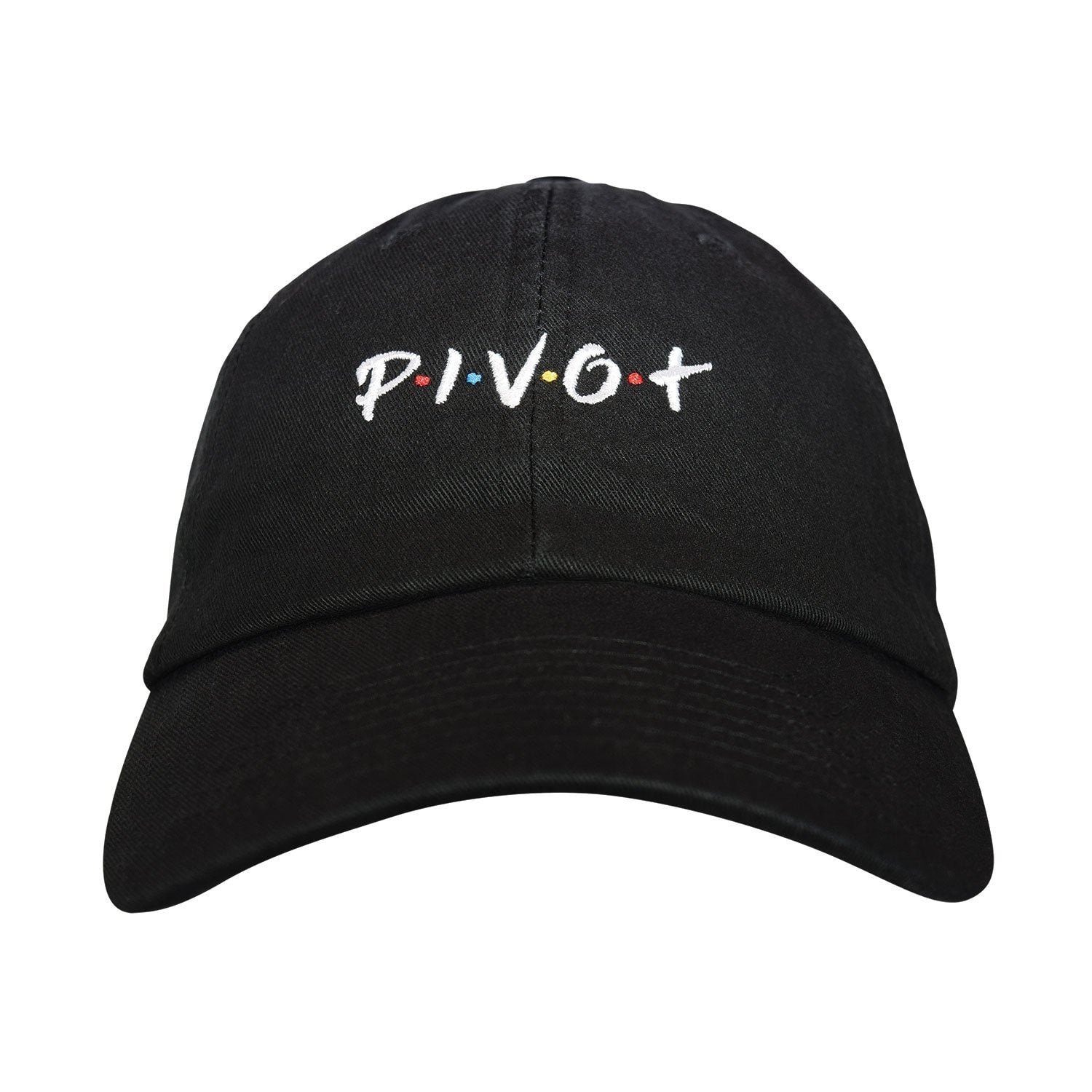 Pivot Dad Hat - Unstructured 100% Washed Cotton Chino Twill Adjustable Strap USA Embroidered