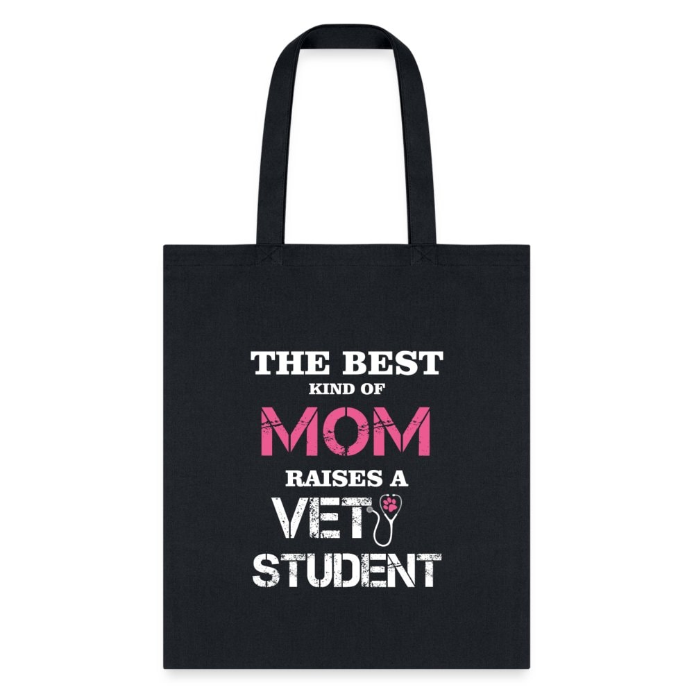 Vet Student Mom Tote Bag - Proud Parent Gift, Cotton Canvas
