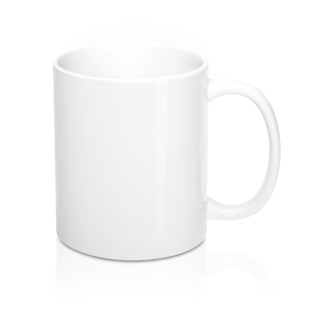 Big Worm's Ice Cream Coffee Mug - White Ceramic 11oz Classic Shape