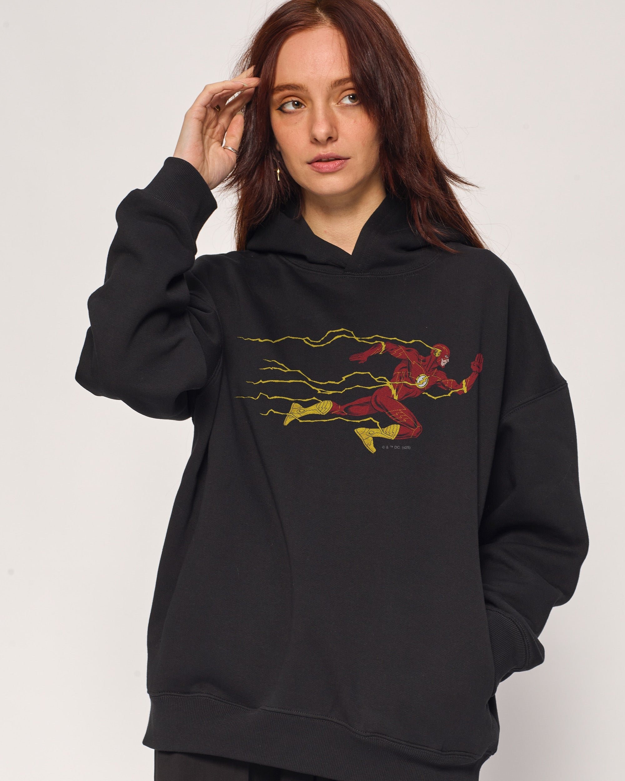 The Flash Hoodie DC Comics Premium Unisex Graphic Hoodie 340 GSM Cotton Polyester