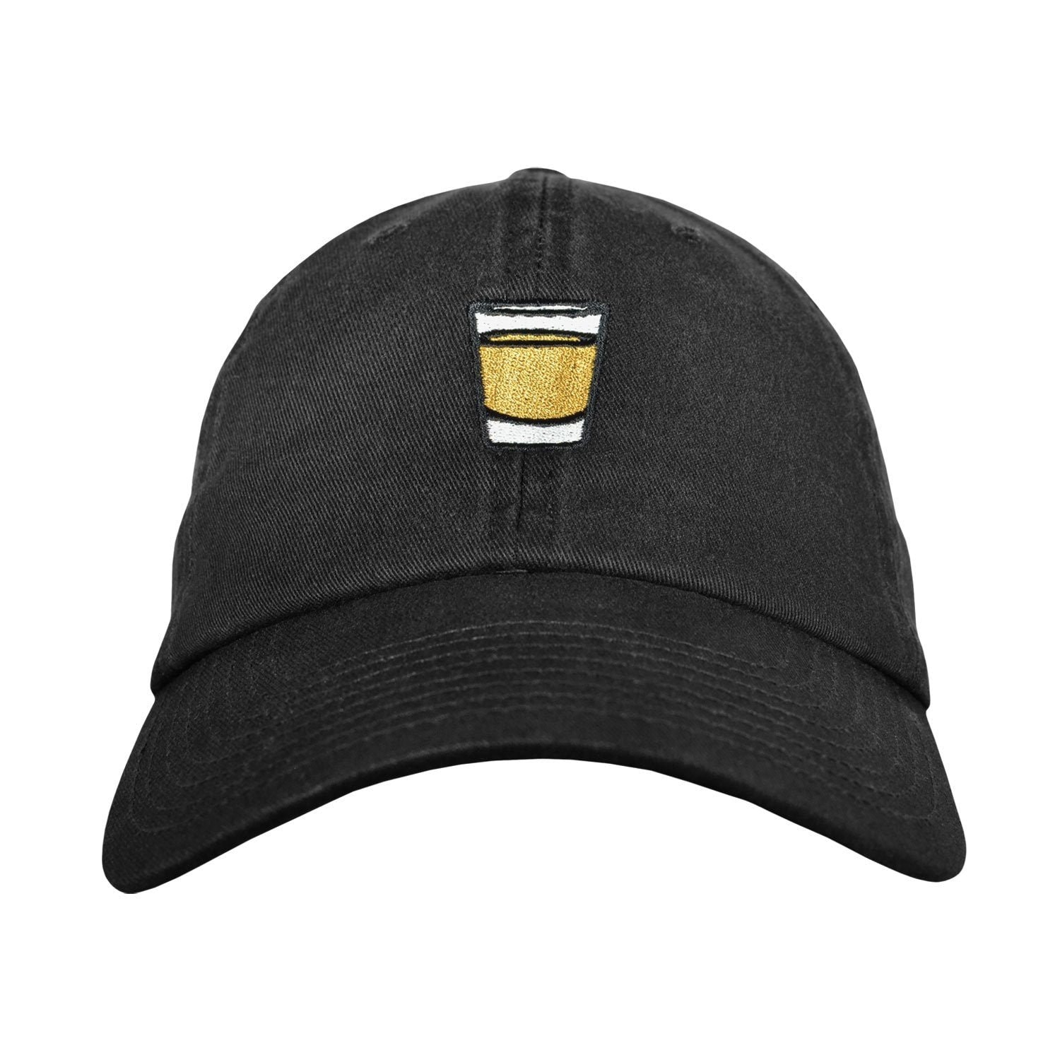 Shot Glass Dad Hat - Embroidered Unstructured 6-Panel Cotton Twill Adjustable